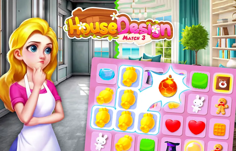 Home Design Match 3