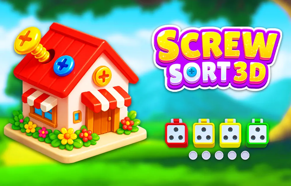 Screw Sort 3D