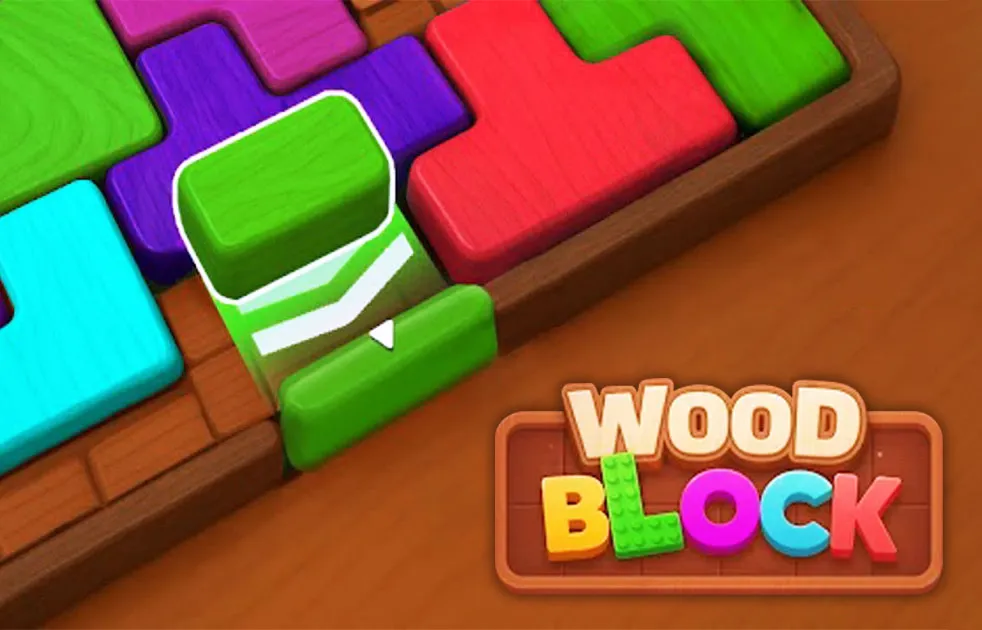 Color Block Jam: Wood Block